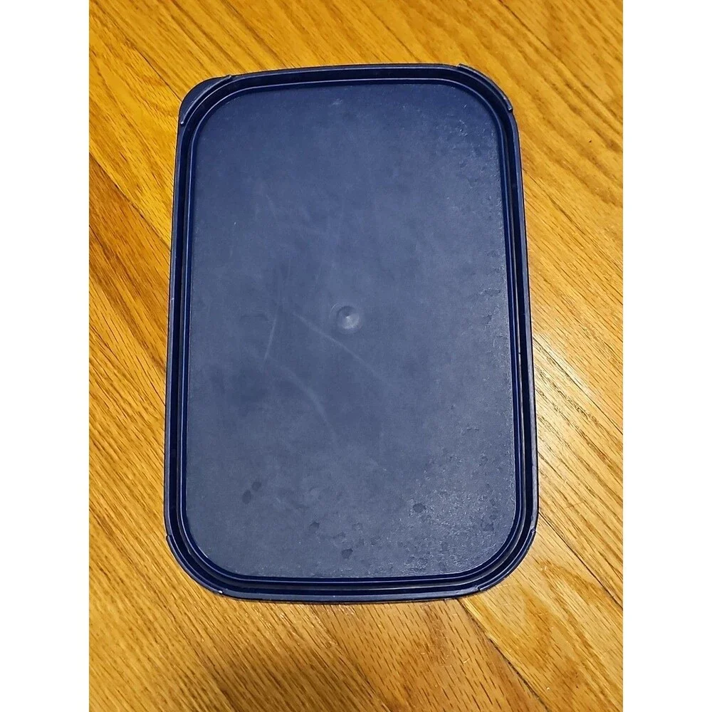 Tupperware Blue Modular Mates Replacement Lid 1610 For 1608 1609 2170 1848